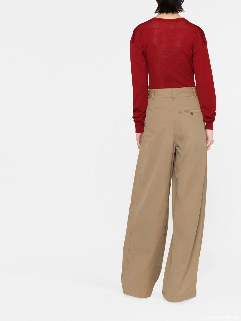 Affordable Stella Women wool top twist-detail McCartney 0424